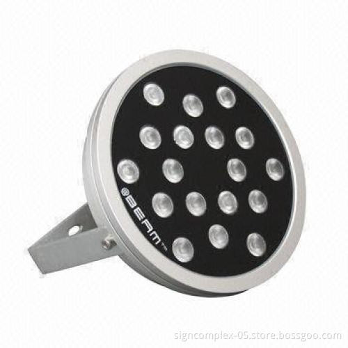 Round LED Floodlight Work with RGBW LED Controller with Four or More Channels and IP65